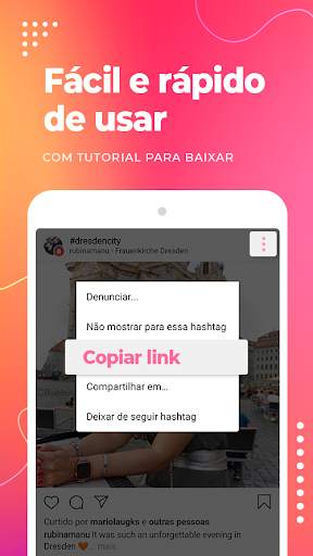 Baixar vídeos para Instagram, Stories e IGTV screenshot 1