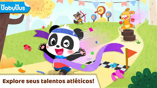 Herói dos esportes com o Pequeno Panda screenshot 1