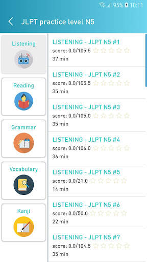 JLPT Test: N5 - N1 screenshot 2