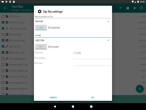 Easy Unrar, Unzip & Zip screenshot 8