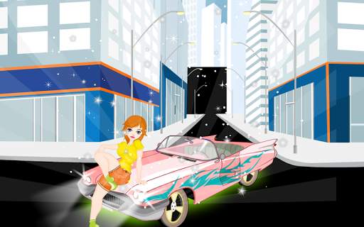 Girls Game-Decorating Car स्क्रीनशॉट 6