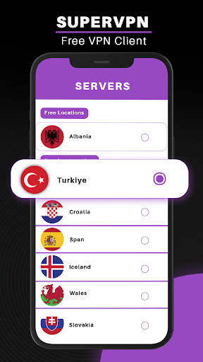 SuperVPN screenshot 2