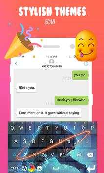Stylish Keyboard - Panther Keyboard, Emoji, Themes screenshot 7