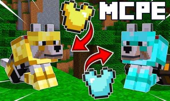 Armored Wolf for Minecraft PE screenshot 2