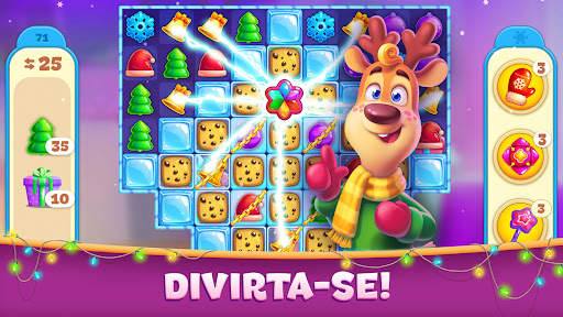 Christmas Sweeper 4 - Match-3 screenshot 1