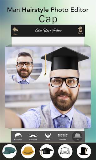Man Hair Styler PRO & Mustache 4 تصوير الشاشة