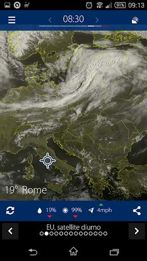 Sat24, satellite meteorologico screenshot 3