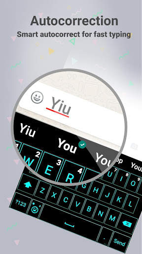 Emoji Smart Neon keyboard screenshot 7