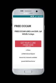 Free Cccam screenshot 2