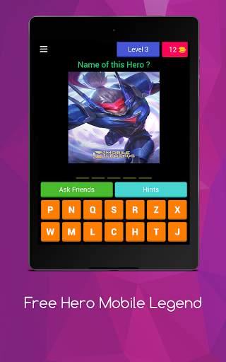 Hero Mobile Legend For Guess screenshot 4