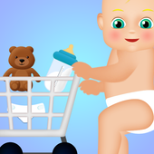 baby shopping game 2 icon