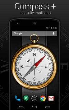 Compass + Wallpaper 1 تصوير الشاشة