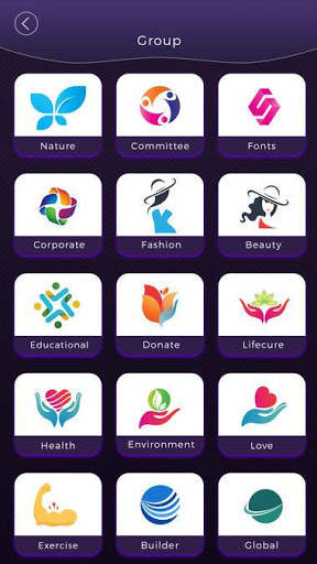 Logo Maker & Name Art : logo Design Creator App screenshot 1