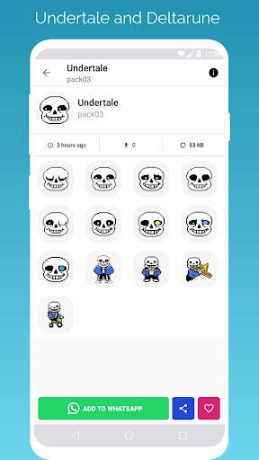 Undrtal and Deltrun Stickers screenshot 6