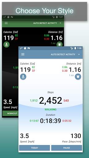 Footsteps Pedometer Free screenshot 3