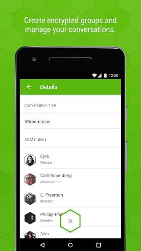 whispeer Messenger screenshot 4