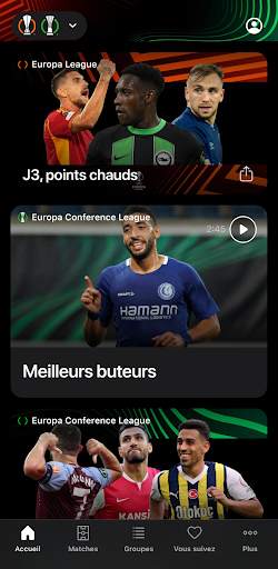 UEFA Europa League Officiel screenshot 1
