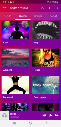 Online Music Player Pro screenshot 2