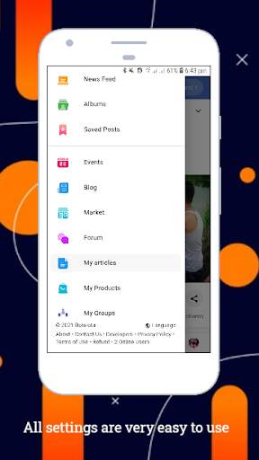 Botolota Social Media With Free Chat Messager screenshot 6