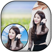 Change photo background icon