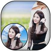 Change photo background icon