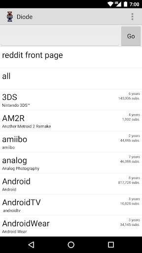 Diode for Reddit screenshot 2