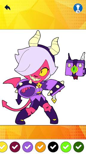 Brawl Stars Coloring screenshot 14