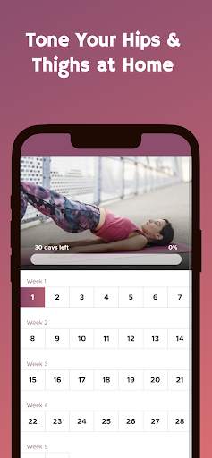 Thigh Slimming Challenge screenshot 4