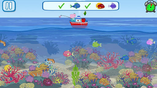 Funny Kids Fishing Games screenshot 2