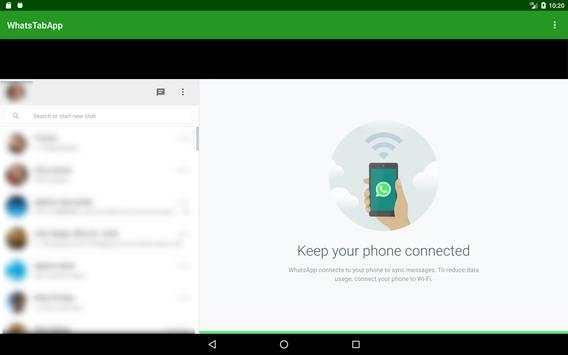 Tablet App for WhatsApp screenshot 2