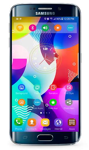 Launcher & Theme Oppo F9 screenshot 1