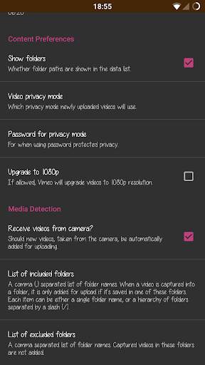Uploader for Vimeo screenshot 4
