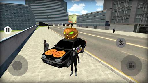 Car Halloween Simulation - Happy Halloween स्क्रीनशॉट 1