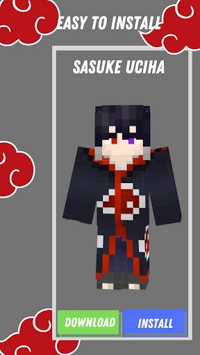 Skins Minecraft Uchiha clan screenshot 12