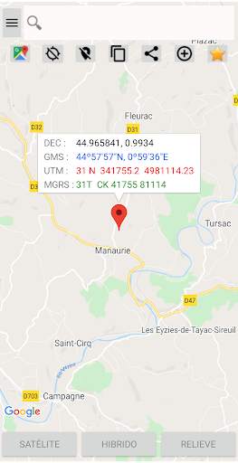 GeoPosicion Lite screenshot 2