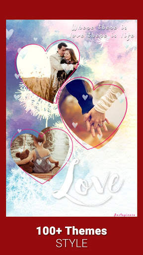 Love Collage - Photo Editor & Frames 3 تصوير الشاشة