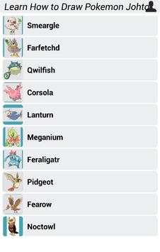 Learn How to Draw Pokemon Johto screenshot 4