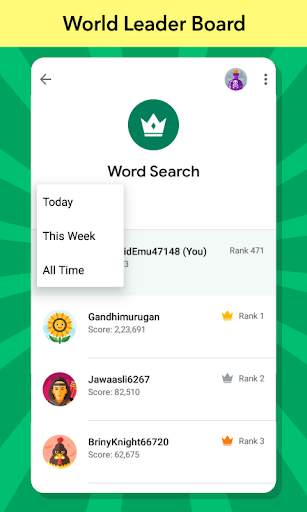 Word Search Game : Word Search 2021 Free скриншот 16