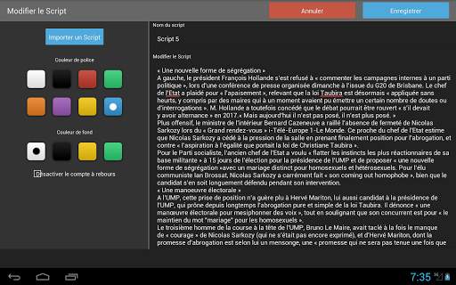Teleprompteur Pro Lite screenshot 15