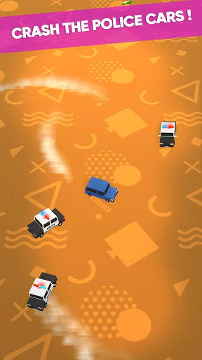 Battle Car Police Pursuit Chase - Clash of Cars screenshot 2