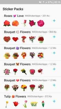 WAStickerApps - Flowers 🌹 Roses screenshot 1