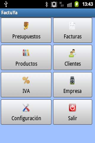 FactuYa Lite (Facturas PDF) screenshot 1