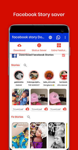 STORY SAVER-FOR FACEBOOK DOWNLOAD STORIES FROM FB screenshot 2