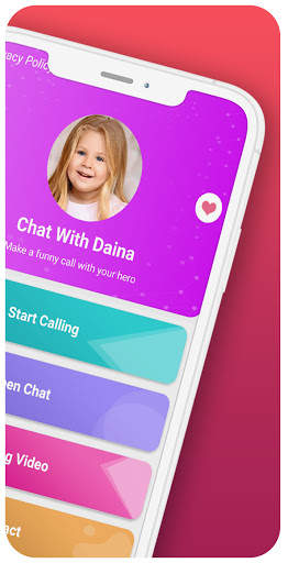 fake call and chat live diana screenshot 2