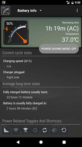 Gauge Battery Widget screenshot 2