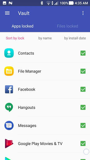 Vault - Lock Apps ,Encrypt Files (Free/NoRoot/2MB) screenshot 4