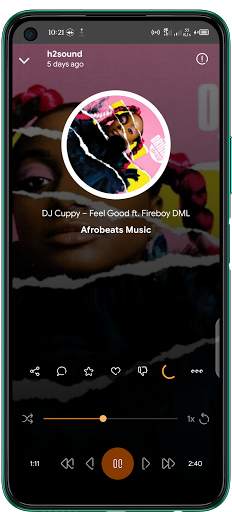 H2sound - Stream & Download New Music screenshot 2
