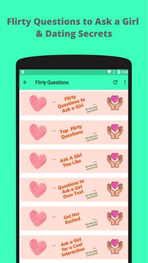 Flirty Questions to Ask a Girl & Dating Secrets screenshot 3