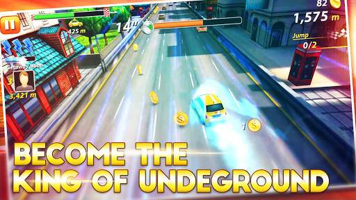 Road Racing Traffic Car Rush: Furry Highway screenshot 6