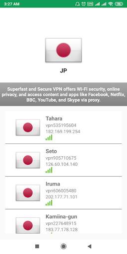 Free VPN screenshot 4